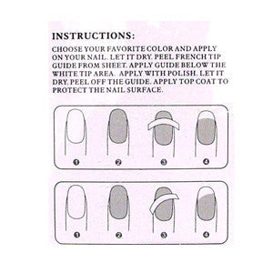 French Manicure Guides 52's