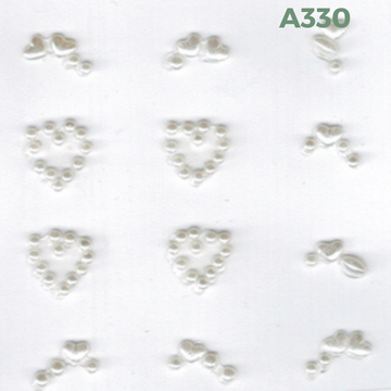 Nail Art Stickers - Gems, Jewelry, Lace