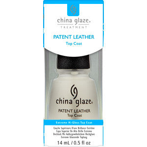 Top Coat Patent Leather China Glaze to create a wet look to nail varnish