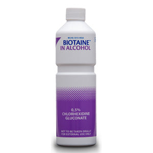 Biotane 0.5% in 70% Alcohol 500ml Pre-treatment skin disinfection and general antiseptic purposes