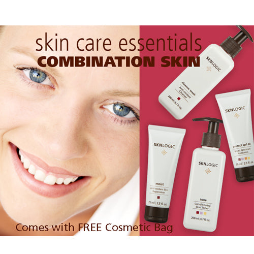 SknLogic Normal and Combination Skin Facial Product Retail esssential Kit