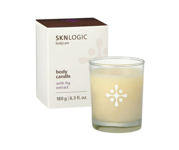 SKNLOGIC Body Candle with Fig Extract 180g
