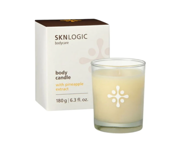 SKNLOGIC Body Candle with Pineapple Extract 180g