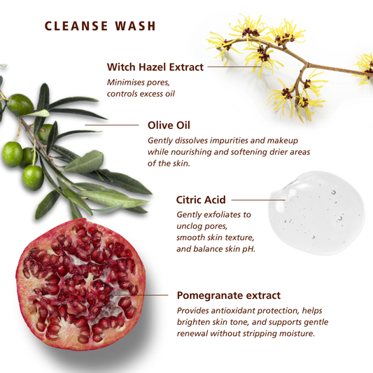 SKNLOGIC Cleanse Wash with Pomegranate 200ml