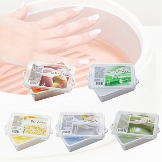Collection of ItalWax products on a white background