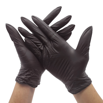 Gloves - Nitrile Black 50 pairs