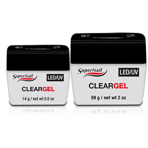 Supernai;l LED / UV Soak Off Clear Gel 14g