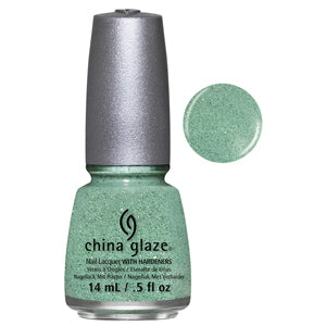 China Glaze Nail Varnish 14ml - Green Shimmer