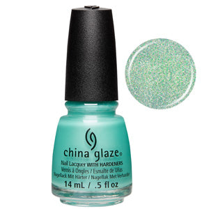 China Glaze Nail Varnish 14ml - Green Glitter