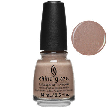 China Glaze Nail Varnish 14ml - Brown Shimmer & Glitter