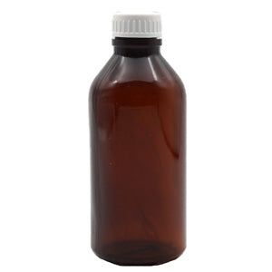 Plastic Amber Bottle 200ml
