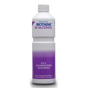 Biotane 0.5% in 70% Alcohol 500ml Pre-treatment skin disinfection and general antiseptic purposes