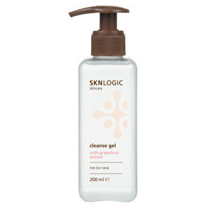 SKN Logic SKNcleanse gel is a gel cleanser that gently lifts impurities 